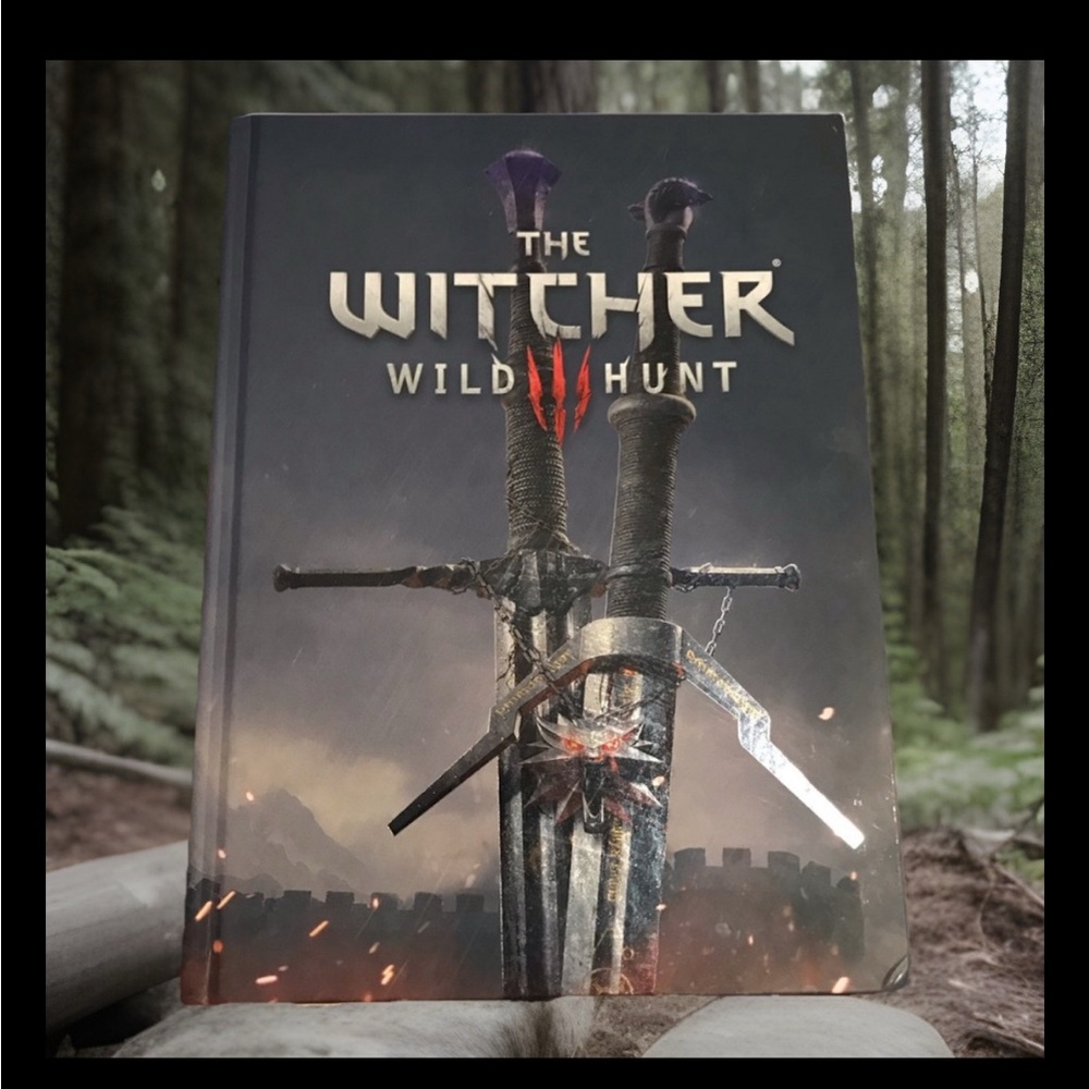 The Witcher 3 Wild Hunt Official Collector’s Edition Strategy Guide Book Prima